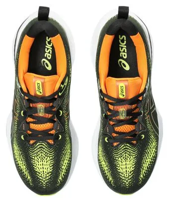 Asics Gel Cumulus 25 Running Shoes Black Yellow Orange Homme