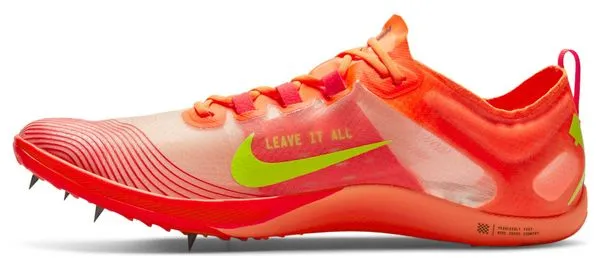 Nike Zoom Victory 5 XC Orange Red Unisex Track & Field Shoes
